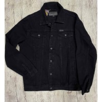 Черная джинсовая куртка Wrangler